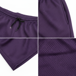 Shorts de détente pour hommes, en maille respirante, avec cordon de serrage, coupe décontractée, shorts décontractés, logo personnalisé, OEM, vente en gros - Product Image 5