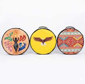 Sublimation Shaman <b>Drum</b> Bag | Cordura Fabric, Adjustable Strap | Handcrafted <b>Drum</b> Bags 8" to 24" - Product Image 4