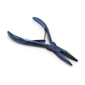 Kit d'outils professionnels pour extensions de cheveux, noir mat, multi-usages, grand format, avec étui blanc, logo personnalisé gratuit, complet - Product Image 2