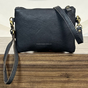 Nueva moda de gran capacidad a mano de cuero a cuadros para mujer, bolsos de hombro con bandolera, Mini bolso a juego de 2 piezas - Product Image 6