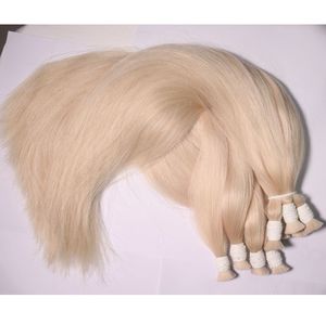 Cheveux raides en vrac effet ombré # Extensions de cheveux humains vietnamiens 100% naturels, blond foncé avec racines 1B/613, sans trame, pour tressage, vente en gros - Product Image 1