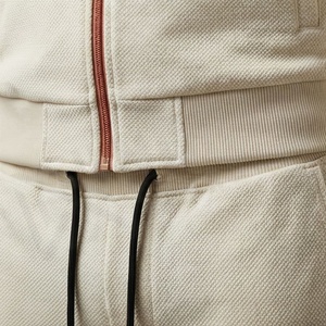 Survêtement à capuche pour homme, manches longues, couleur unie, fermeture éclair, respirant, vêtements de sport décontractés, vêtements d'automne - Product Image 5