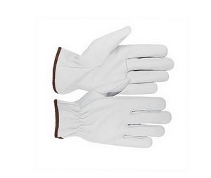 Emboson High Quality Safe Puncture <b>Proof</b> 4 Mil Thick Anti-Slip Textured Leather Goatskin Elastic Wristlet Anti-static <b>10</b> Gloves - Product Image 5