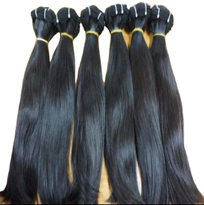 Tenemos el mejor cabello humano virgen sin procesar al 100%, de un solo donante, con cutículas alineadas, sedoso, de buena calidad y precio. - Product Image 3