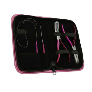 Kit de Extensiones de Cabello de Acero Inoxidable de Alta Calidad, Impermeable, Juego Completo de Herramientas de Belleza, Instalación Profesional de Extensiones de Cabello - Product Image 5