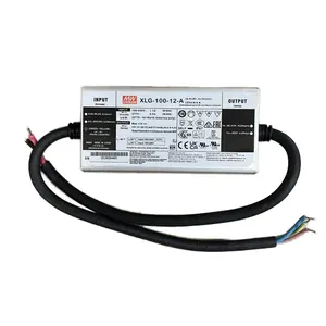 Meanwell XLG Series Controlador LED Modo de potencia constante Fuente de alimentación conmutada 75W 100W 150W 200W Capacidad