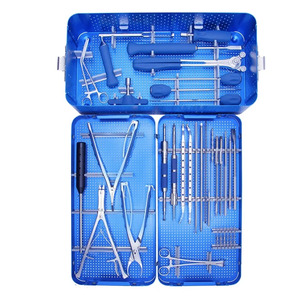 Kit de fixation orthopédique de la colonne vertébrale : Vis en alliage de titane, tiges pédiculaires, crochets, connecteurs, système d'implants pour la colonne vertébrale - Product Image 4