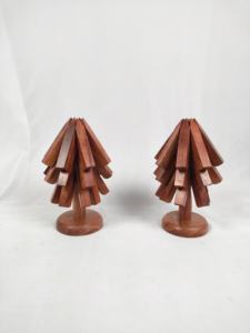 Sous-verres en forme d'arbre pour plats chauds et casseroles, tapis et dessous-de-plat décoratifs faits à la main, vente en gros - Product Image 3