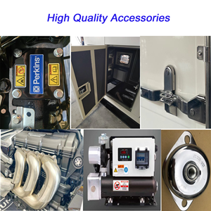 Nuevo Diseño 2026: Grupo Electrógeno Diésel Ricardo de Bastidor Abierto de Bajo Consumo de Combustible (70kW, 80kW, 90kW, 100kW, 120kW, 150kW) con ATS - Solución de Energía - Product Image 5