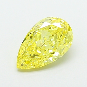 Diamant de laboratoire CVD MAISHA DIAM Y-P2-2 4-CRT, taille poire jaune fantaisie, certifié IGI, pour la fabrication de bijoux pour femmes - Product Image 4