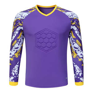 Camisetas de Portero Unisex para Adultos, Camisetas de Fútbol Impresas, Transpirables, de Secado Rápido, Antibacterianas, con Protección UV - Product Image 5