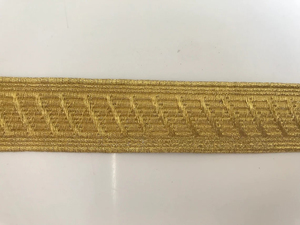Customized Gold Silver <b>Ribbon</b> Braid 2cm 2.5cm 3.5cm Stylish Design Decorative Sewing Trim for Garment Apparel Craft Use - Product Image 3