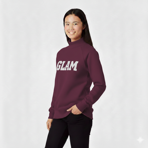 Women's <b>Navy</b> Crew Neck Sweatshirt Full Sleeve Regular Fit 100 Cotton Knitted Autumn Style Solid Color Casual <b>Top</b> - Product Image 6