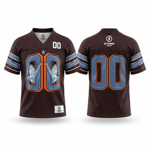เสื้อเจอร์ซีย์ตาข่ายแบบยูนิเซ็กซ์สั่งทำพิเศษ ดีไซน์สายรัดแบบซับลิเมชั่น เสื้อเจอร์ซีย์คอวี แขนสั้น ระบายเหงื่อได้ดี สำหรับฝึกซ้อมฟุตบอล - Product Image 5