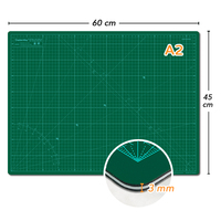 Tapis de découpe en PVC double face auto-cicatrisant taille d'impression personnalisée A1 écologique bricolage
