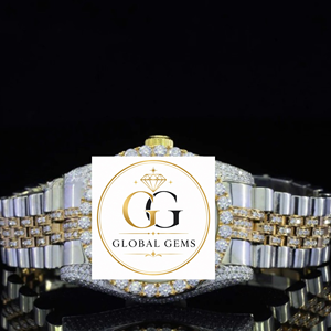 High Quality White Iced Out Diamond Watch for Men or Gifts and Promotions Use Available at Affordable Price - Product Image 1