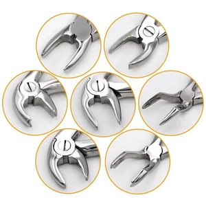 Juego de Pinzas Dentales Manuales para Adultos, Pinzas de Ortodoncia, Juego de Pinzas para Extracción de Dientes, Instrumentos Quirúrgicos para Odontología - Product Image 5