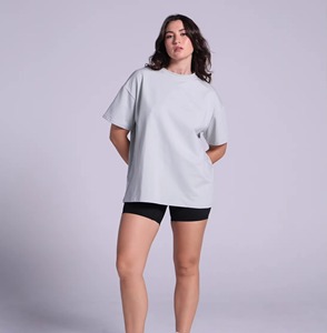 เสื้อยืดผู้หญิงสำหรับใส่ทุกวัน สวมใส่สบาย ระบายอากาศได้ดี เป็นมิตรกับสิ่งแวดล้อม แห้งเร็ว ผ้าฝ้ายแท้ 100% เนื้อผ้าบางเบา เหมาะสำหรับทำงาน เดินทาง พักผ่อน - Product Image 5