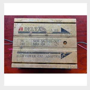 อะแดปเตอร์รถยนต์เดลต้า CA มือสอง กำลังไฟสูงสุด อะแดปเตอร์รถยนต์เดลต้า CA-102 มือสอง 24V เป็น 12V กำลังไฟสูงสุด 5A สูงสุด 10A อะไหล่รถยนต์ - Product Image 3