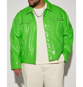 Conjunto Deportivo Impermeable para Hombre, Estilo Urbano, Manga Larga, Color Sólido, Cuello Camisero, Corte Regular, Moda Primavera - Product Image 4