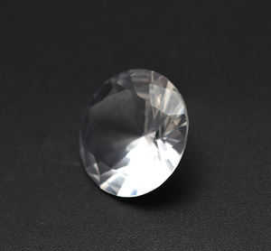 Wholesale <b>Hot</b> Selling Crystal Quartz Round Brilliant Old Mined Cut Gemstone <b>18</b> MM Top Quality Loose Gemstone for Jewelry - Product Image 1