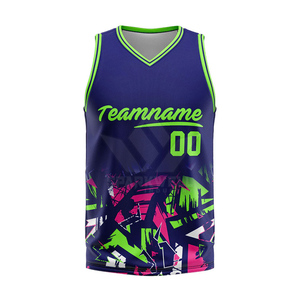 Camiseta de Baloncesto Unisex Personalizada, Sin Mangas, Sublimada, de Malla Transpirable, con Logotipo Frontal Sólido, Absorbe la Humedad, Nombre del Equipo 00, Adulto - Product Image 6