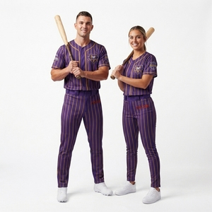 Pantalon de baseball pour hommes en gros, design personnalisé, pantalon d'entraînement, pantalon de softball - Product Image 2