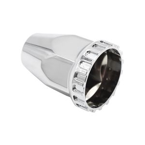 ABS <b>Plastic</b> Chrome 33mm X 2 7/8\" Universal Truck Wheel Hub Covers 60pcs Wheel <b>Caps</b> - Product Image 2