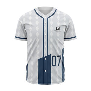 Nouveaux maillots de baseball unisexes en strass de haute qualité, imprimés sur mesure, en tissu viscose/coton, respirants, antibactériens, grandes tailles - Product Image 5