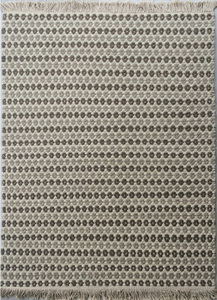Tapis d'intérieur à poils plats en laine et coton, tissé à la main, style moderne, à rayures Dhuury indiennes texturées, antidérapant, directement de l'usine, le plus vendu - Product Image 3