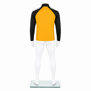 Veste de survêtement sans manches unisexe personnalisée, respirante, 100 % polyester, col montant uni, pour la course et l'entraînement, collection automne, vente en gros, sport - Product Image 3