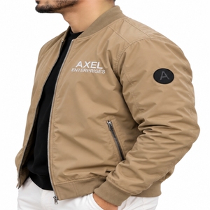 เสื้อแจ็คเก็ตขนแกะผู้ชาย AXEL ENTERPRISES คอตั้ง ซิปหน้า สวมใส่สบาย น้ำหนักเบา เหมาะสำหรับฤดูหนาว  ทรงลำลอง  รับสกรีนโลโก้ - Product Image 3