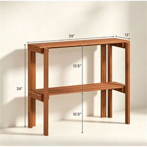 Scarpiera Pieghevole in Legno Naturale con Doghe per Drenaggio - Organizzatore Portatile per Interni/Esterni - Product Image 3