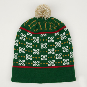 Gorro de Punto Personalizado con Logotipo Bordado, Elástico, Unisex, Estilo Urbano, Cálido, Jacquard - Product Image 1