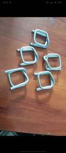 Oferta Especial: Hebillas Manuales de Acero Galvanizado de 13 mm, Duraderas y Resistentes al Agua para Correas de Amarre de Poliéster Tejido, Fijación de Carga - Product Image 5