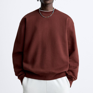 Fabricante OEM de Sudaderas Personalizadas al por Mayor, Sudadera de Cuello Redondo de Algodón y Felpa, Marca Privada, Producción en Masa, Fábrica de Ropa - Product Image 1