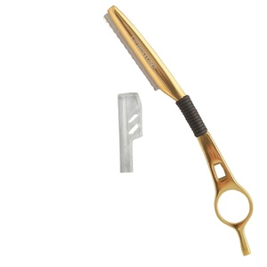 Peigne à effiler en acier inoxydable pour barbier, pour la coupe, le coiffage et la texturisation des cheveux, durable et réutilisable - Product Image 2