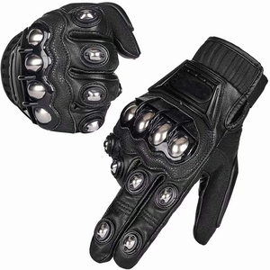 Guantes de Motociclismo de Cuero, Completos, Impermeables, Personalizables, Deportivos, para Motocross, Precio Económico, OEM Personalizado - Product Image 1