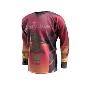 Jersey de Paintball Personalizado de Alta Calidad, Impresión por Sublimación Completa, Ropa Deportiva Táctica Ligera, Duradera y Transpirable, Fabricante - Product Image 3