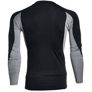 Camiseta de Compresión para Hombre, Transpirable, de Secado Rápido, Elástica, Ajuste Regular, Ropa de Gimnasio, Fitness, Entrenamiento, Cómoda para Correr - Product Image 5
