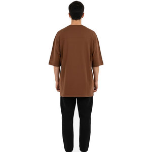 T-shirts à manches courtes pour hommes, coupe classique, col rond, 100% coton, imprimés sur mesure, respirants, séchage rapide, vêtements décontractés d'été - Product Image 1