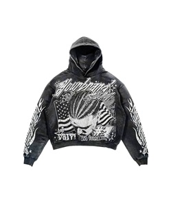 Ensemble de survêtement à capuche pour homme, 2 pièces, avec veste à manches longues et taille ajustable, idéal pour la course et l'entraînement sportif – Vente en gros - Product Image 3