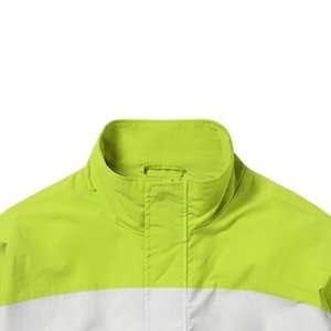 High Selling Custom Logo Green White Men's Nylon <b>Wind</b> <b>Breaker</b> Trousers Sets For Summer Vintage Wear Men Sets Streetwear Jackets - Product Image 6