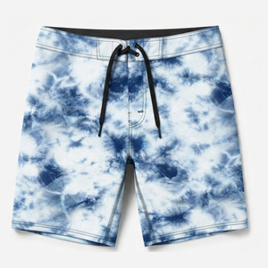 OEM Custom Short Men's Beach <b>Swimming</b> <b>Board</b> Shorts Eco-Friendly High Waist Spandex/Polyester Solid Pattern Quick Dry Drawstring - Product Image 1