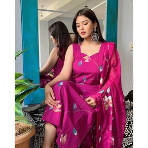 Beau haut et bas de fête avec la taille Dupatta XS pour un look élégant - Product Image 4