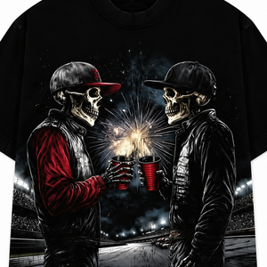 Camiseta Glory Custom Trendy 100% algodón estampada estilo vintage de manga corta con lavado ácido y gráfico para un uso cómodo unisex. - Product Image 3