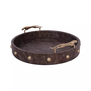 Bandeja de Servir de Madera de Acacia Natural Premium, Vajilla de Madera, Bandejas de Madera Modernas para Servir Alimentos, Bandeja Decorativa de Madera para Servir Alimentos - Product Image 3