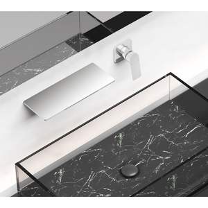 Grifo de Lavabo para Baño con Diseño de Cascada, Serie de Grifos para Lavabo - Product Image 3