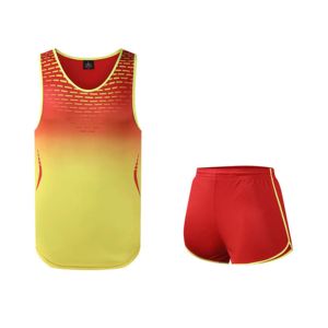 Camiseta Deportiva Reversible Ligera de Talla Grande para Correr, Conjunto de Uniforme de Atletismo con Estampado por Transferencia de Calor - Product Image 2