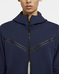 Sweat-shirt à capuche zippé pour homme, coupe classique, couleur unie, en molleton bouclette, décontracté, hiver, 100% coton, impression numérique - Product Image 5